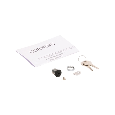 Corning CCH HARDWARE LOCK KIT, COMPATIBLE WITH CCH HOUSINGS CCHA-LOCK-KIT